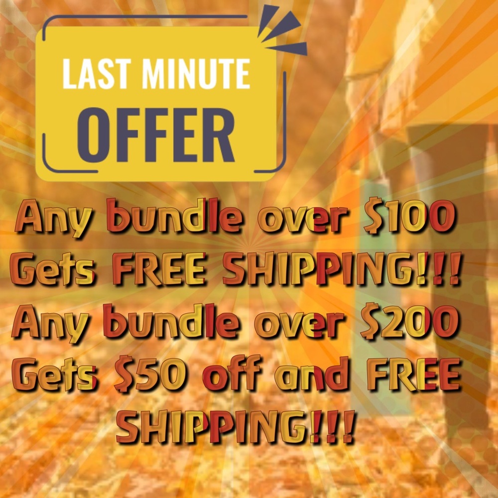 Bundle bonanza blowout sale